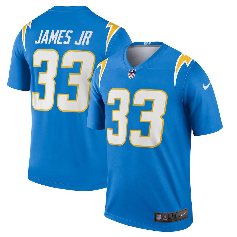 Men Los Angeles Chargers #33 Derwin James Nike Powder Blue Legend NFL Jersey